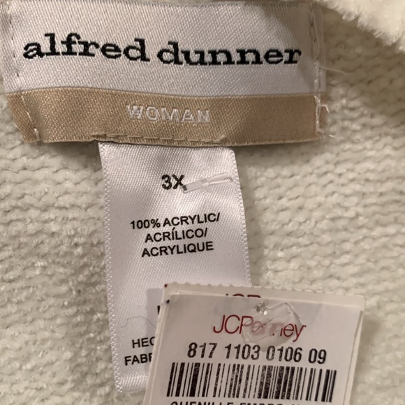 Women’s Alfred Dunner Pullover Sweater
White Pastels Embroidery 3XL - Picture 7 of 11